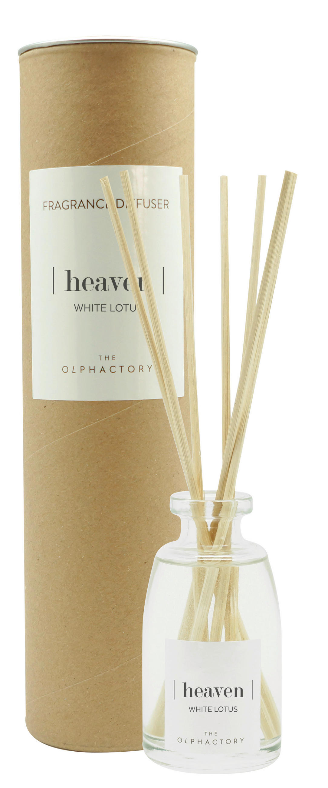 Difuzor White Lotus  - večbarvno, Basics, karton/steklo (100ml) - The Olphactory