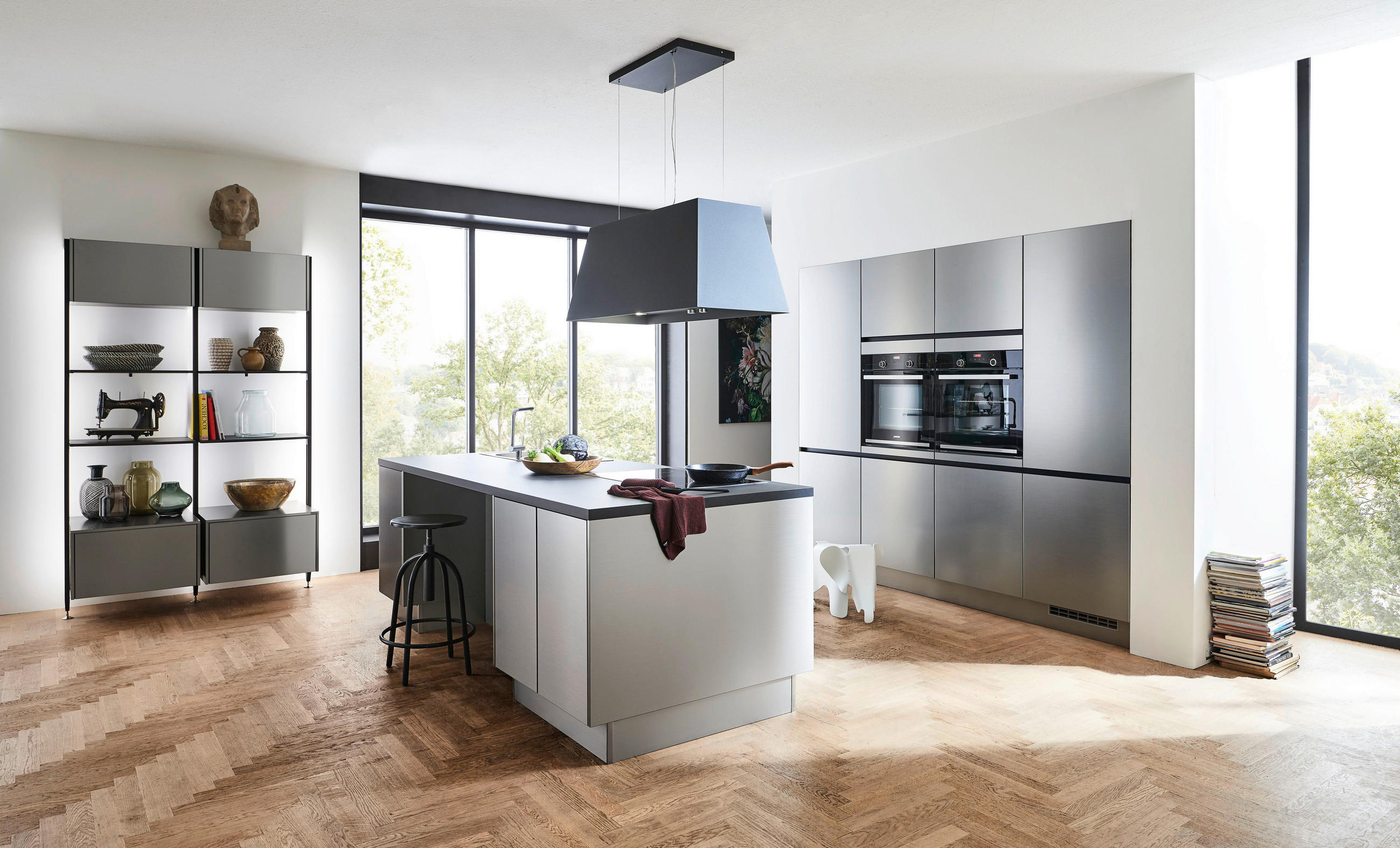 EINBAUKÜCHE   - Design, Holzwerkstoff - Celina
