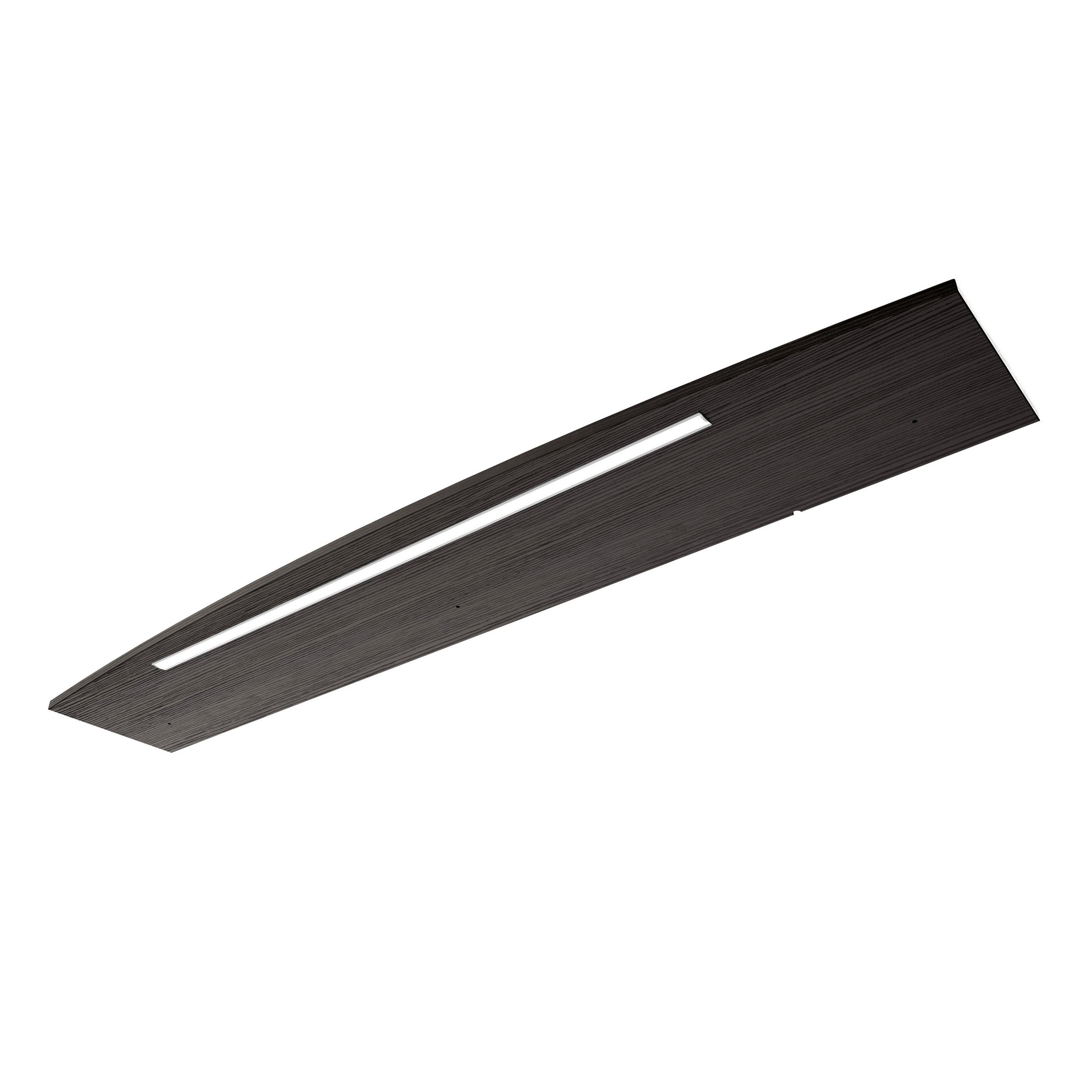 PÁRKÁNYVILÁGÍTÁS LED izzó  - sötétbarna, Basics, faalapú anyag (142/1,6/26,5cm) - Sadena