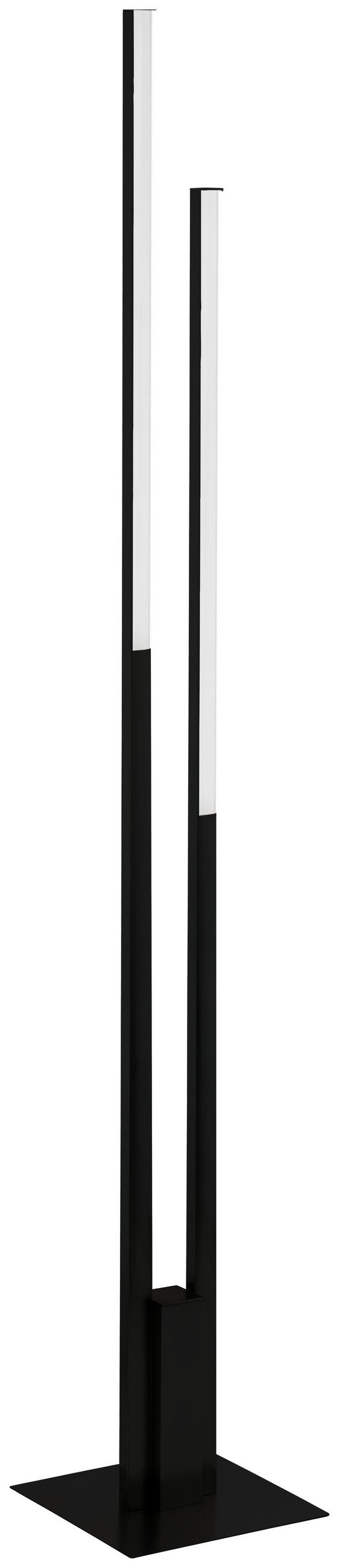 LED-STEHLEUCHTE 15/175,50 cm    - Schwarz/Weiß, Design, Kunststoff/Metall (15/175,50cm) - Eglo