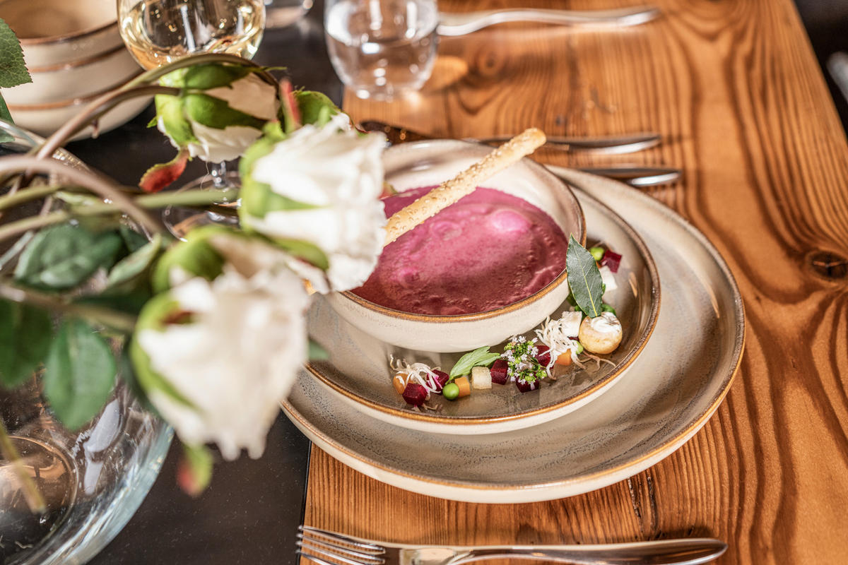 SPEISETELLERSET NEBELWALD 4-teilig  - Beige, Basics, Keramik (27,8cm) - Gipfelstück