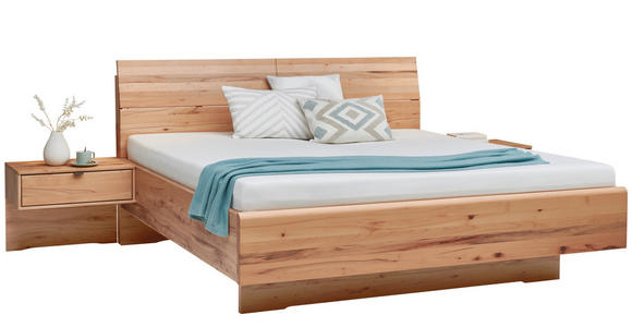 BETTANLAGE 180/200 cm  in Kernbuche  - Kernbuche, KONVENTIONELL, Holz/Holzwerkstoff (180/200cm) - Venda