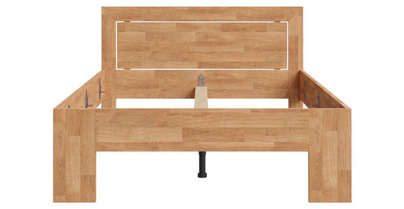 BETT 140/200 cm  in Eichefarben  - Eichefarben, Natur, Holz (140/200cm) - Linea Natura