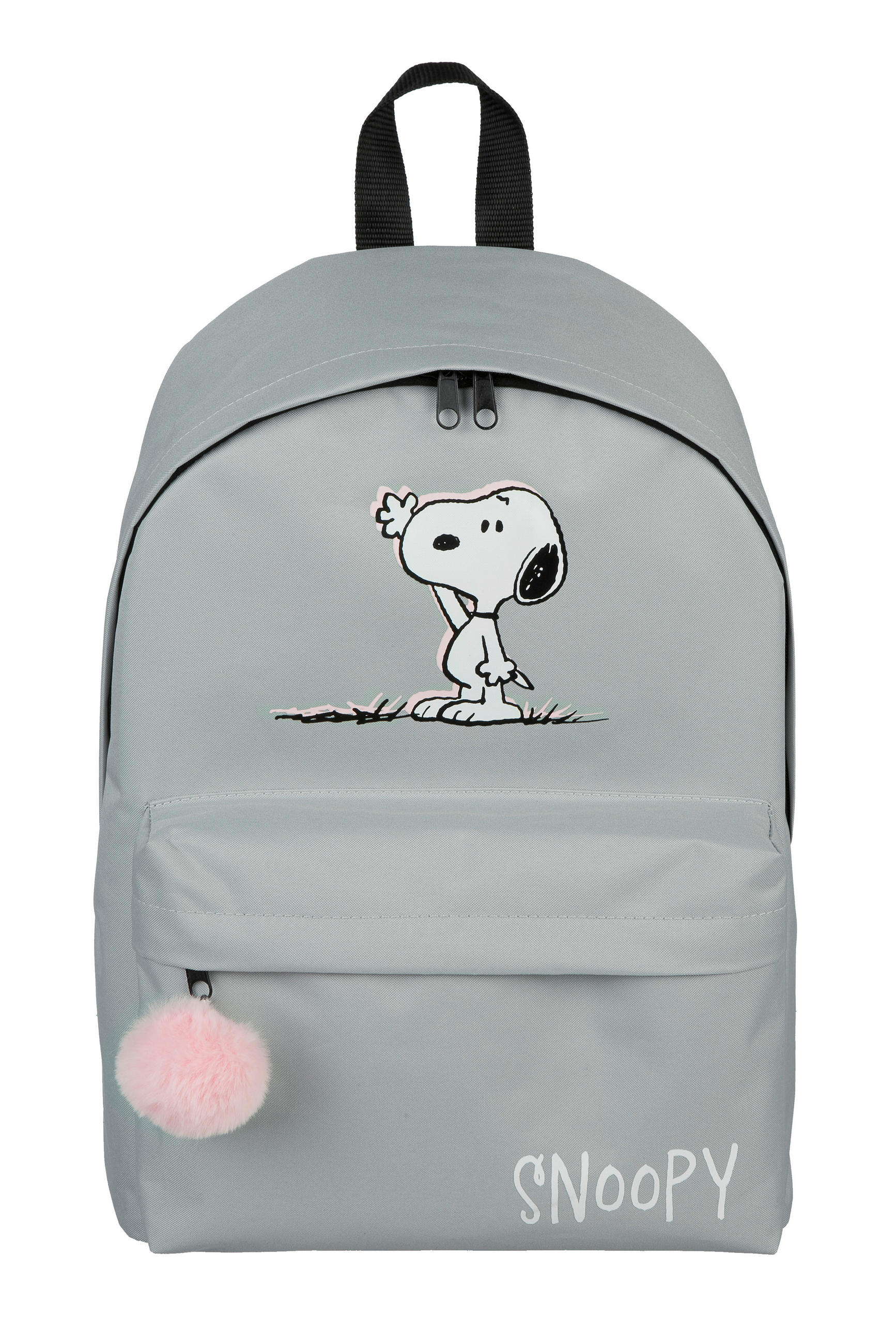 RUCKSACK  - Hellrosa/Hellgrau, Basics, Textil (29/39/13,5cm)