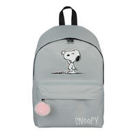 RUCKSACK  - Hellrosa/Hellgrau, Basics, Textil (29/39/13,5cm)