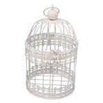 VOGELKÄFIG - Weiß, Trend, Metall (15/25cm) - Ambia Home