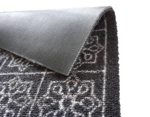 FUßMATTE  50/70 cm  Schwarz, Weiß  - Schwarz/Weiß, Design, Textil (50/70cm) - Esposa