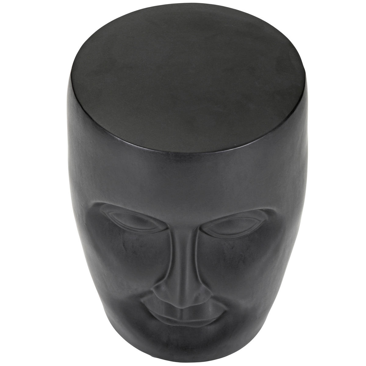 SIDOBORD i keramik 33/33/45 cm  - svart, Design, keramik (33/33/45cm)