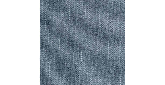 BIGSOFA Flachgewebe Blau  - Blau/Dunkelbraun, Trend, Holz/Textil (264/70/111cm) - Carryhome