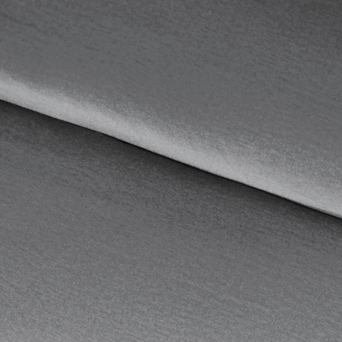 RELAXLIEGE SWING Samt Anthrazit  - Anthrazit/Schwarz, Design, Textil/Metall (65/65-95/171cm) - Livetastic