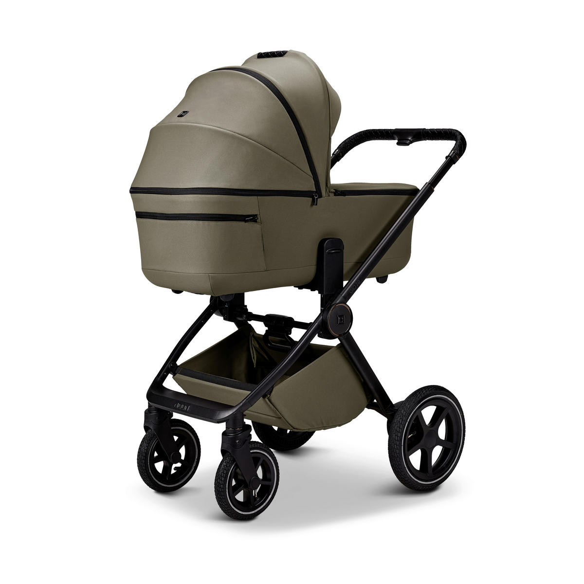KOMBIKINDERWAGEN  Gio 2.0  Moss  - Olivgrün, Basics (84/61/114cm) - Moon