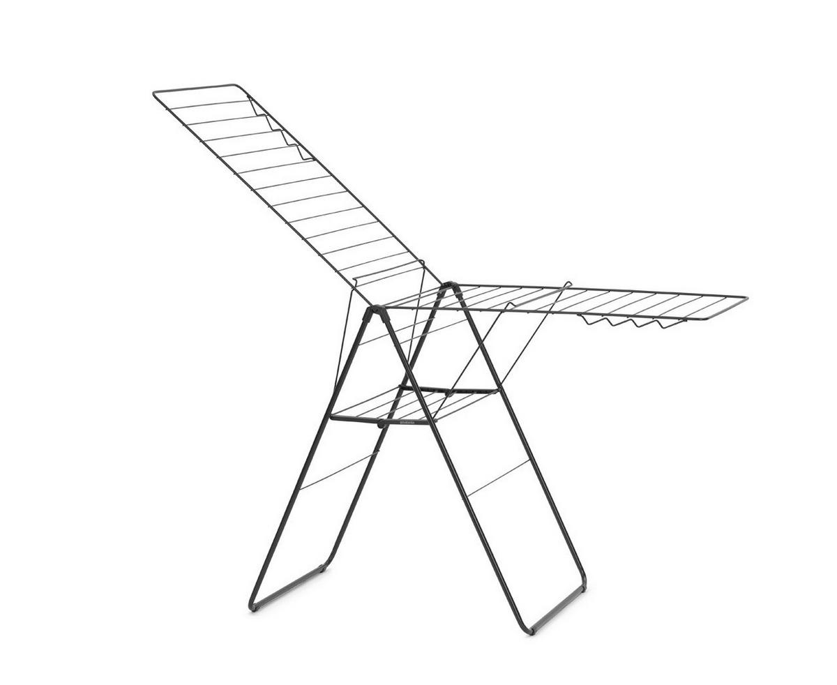 STANDTROCKNER  - Schwarz, Basics, Metall (59.2/98.4/5cm) - Brabantia