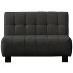 SCHLAFSOFA Anthrazit  - Anthrazit/Schwarz, Design, Textil/Metall (125/92/102cm) - Novel