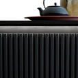 SIDEBOARD Schwarz 166/82/40 cm - Schwarz, Trend, Holzwerkstoff/Metall (166/82/40cm) - Hom`in