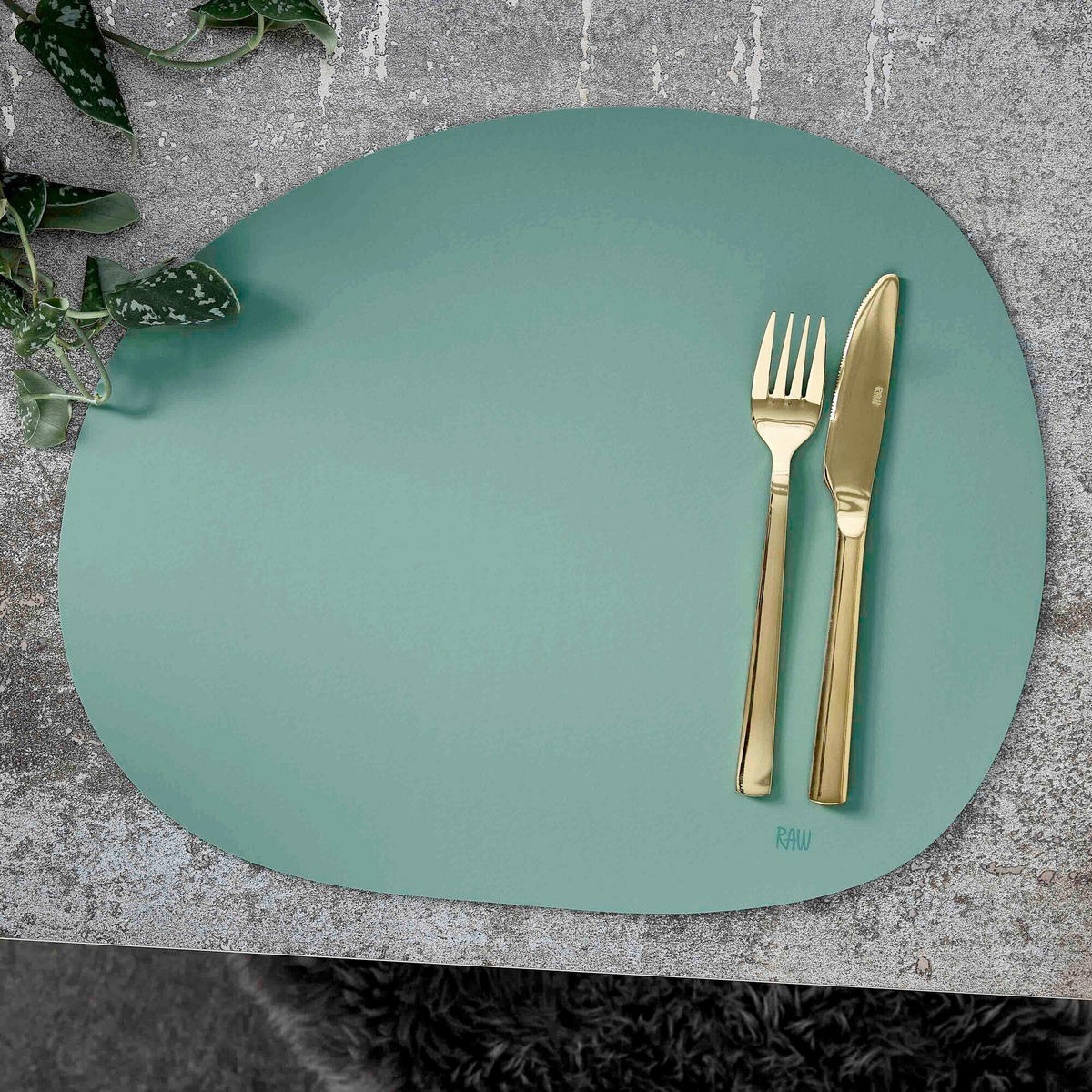 TISCHSET Textil Hellgrün 33,5/41 cm  - Hellgrün, Basics, Textil (33,5/41cm)