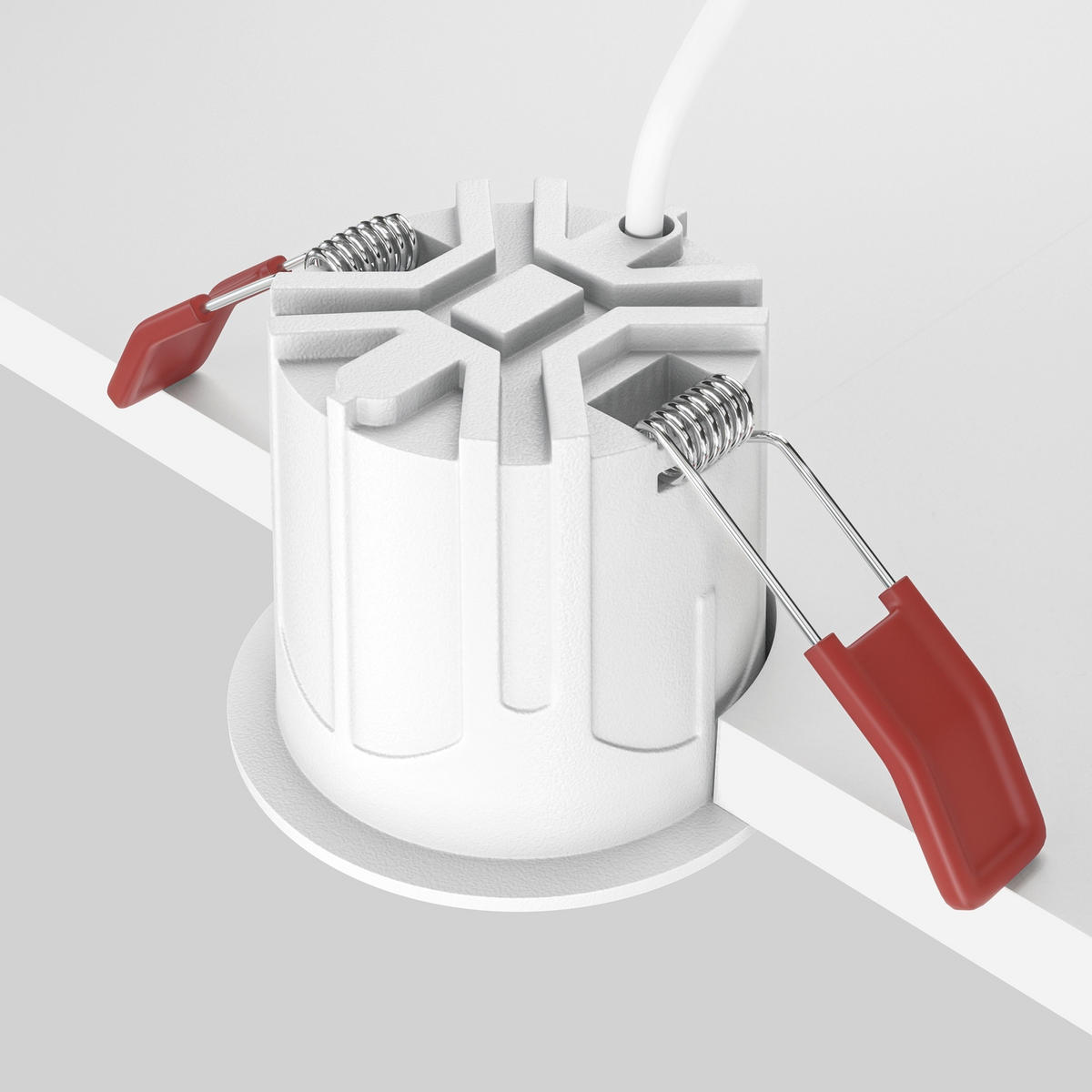 DECKENLEUCHTE  6,5/5,2 cm    - Weiß, Design, Metall (6,5/5,2cm) - MAYTONI