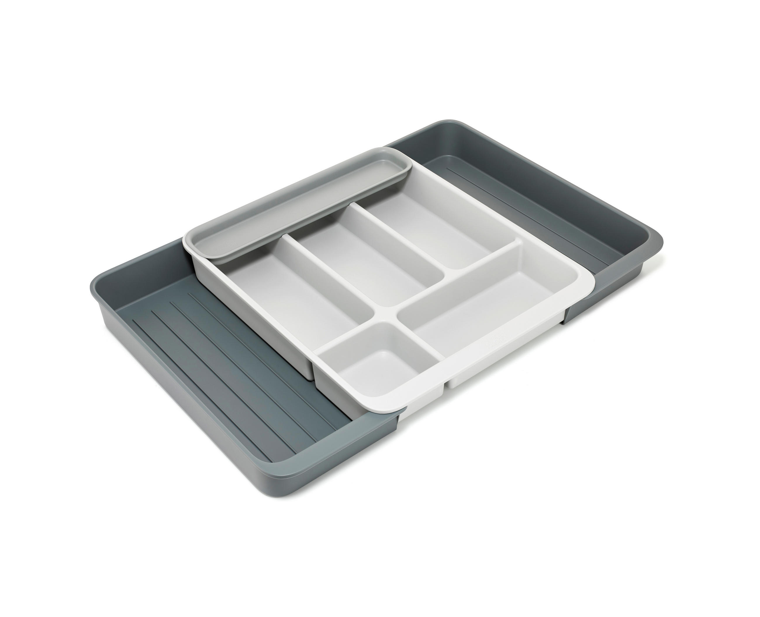 ULOŽAK ZA PRIBOR ZA JELO  - siva, Basics, plastika (40,5/34/6,5cm) - Joseph Joseph