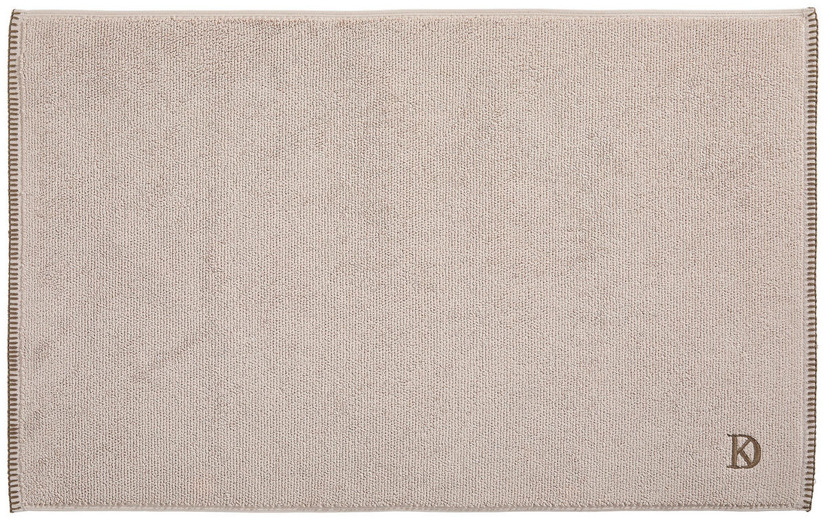 BADEMATTE Beige 50/80 cm  - Beige, KONVENTIONELL, Textil (50/80cm) - Dieter Knoll