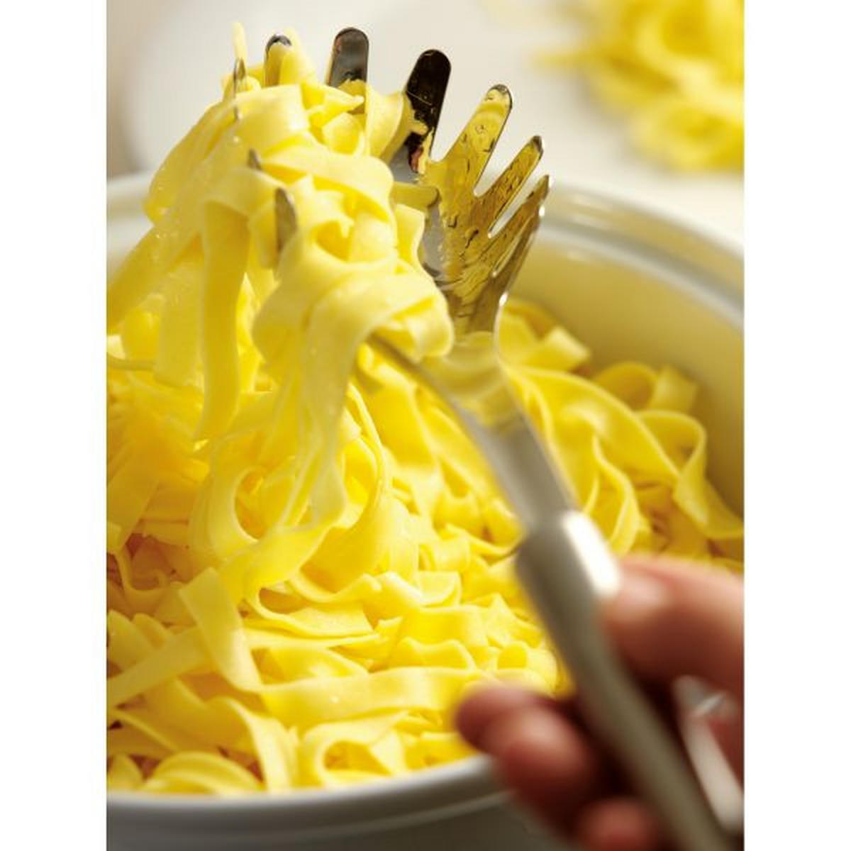 SPAGHETTILÖFFEL Profi Plus  - Edelstahlfarben, Basics, Metall (32cm) - WMF