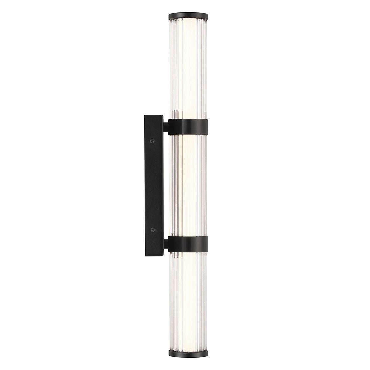 LED-WANDLEUCHTE - Schwarz, Basics, Glas/Metall (9/54/10,1cm) - Elstead Lighting