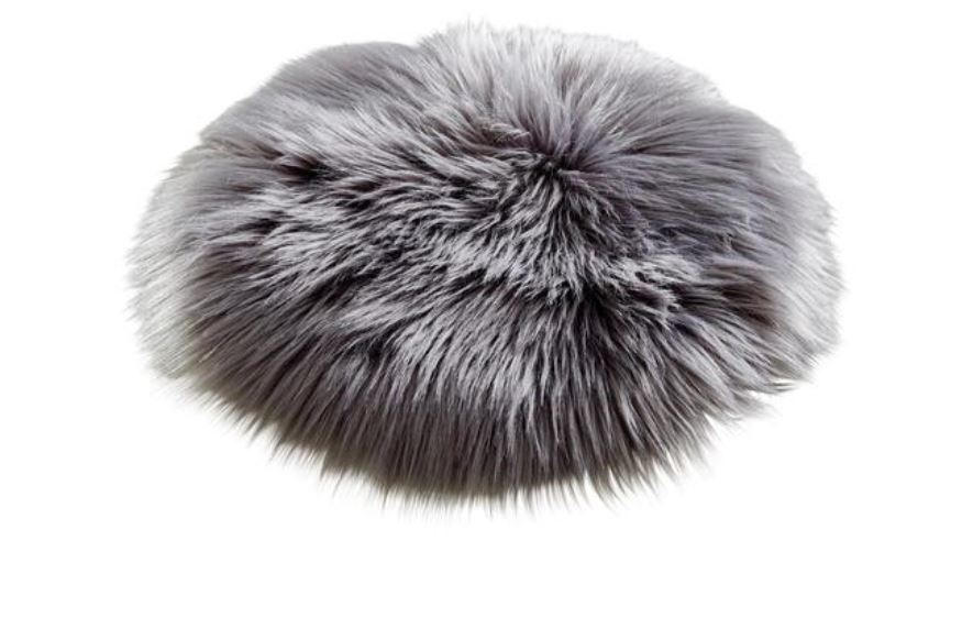 SITZKISSENSET 32 cm  - Anthrazit, Trend, Textil (32cm) - Novel