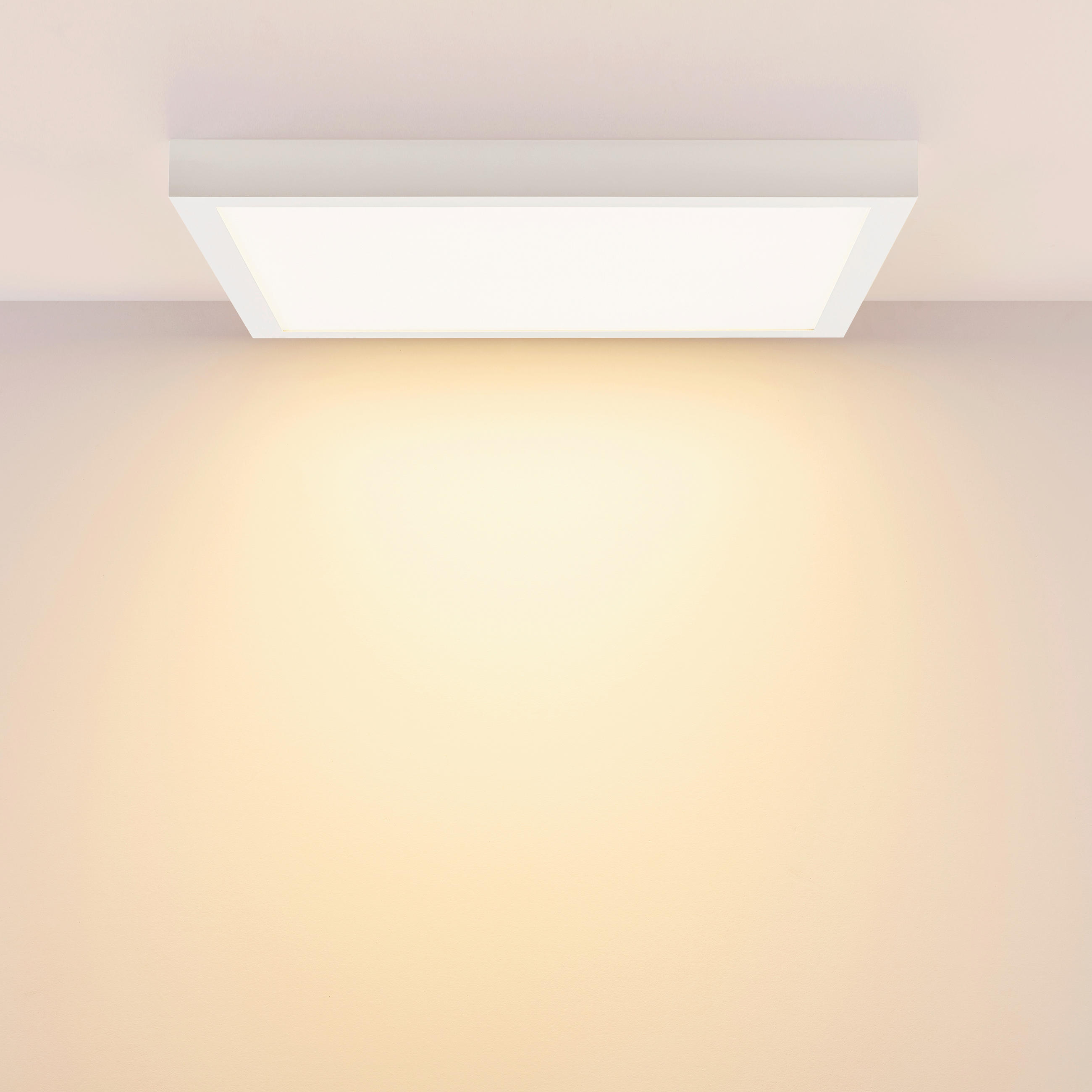 LED-PANEEL 62,5/62,5/4,8 cm  - Weiß, Basics, Metall (62,5/62,5/4,8cm)