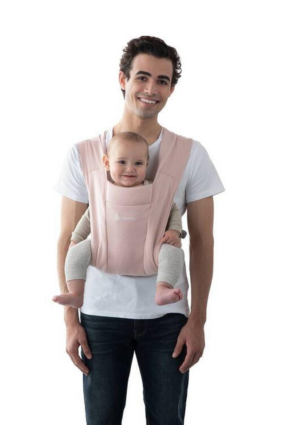 BABYTRAGE Embrace  - Hellrosa, Basics, Textil (17,4/12,4/26,5cm) - Ergo Baby