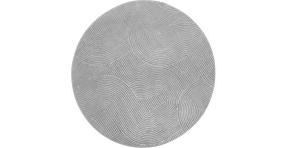FLACHWEBETEPPICH 120 cm Laura Grau - Grau, Design, Textil (120cm) - Novel