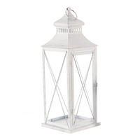 LUCERNA kov - bílá, Basics, kov (19/52/19cm)