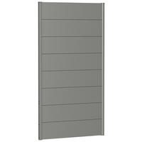 SICHTSCHUTZ - Grau, Basics, Metall (96/182/4,4cm) - Biohort