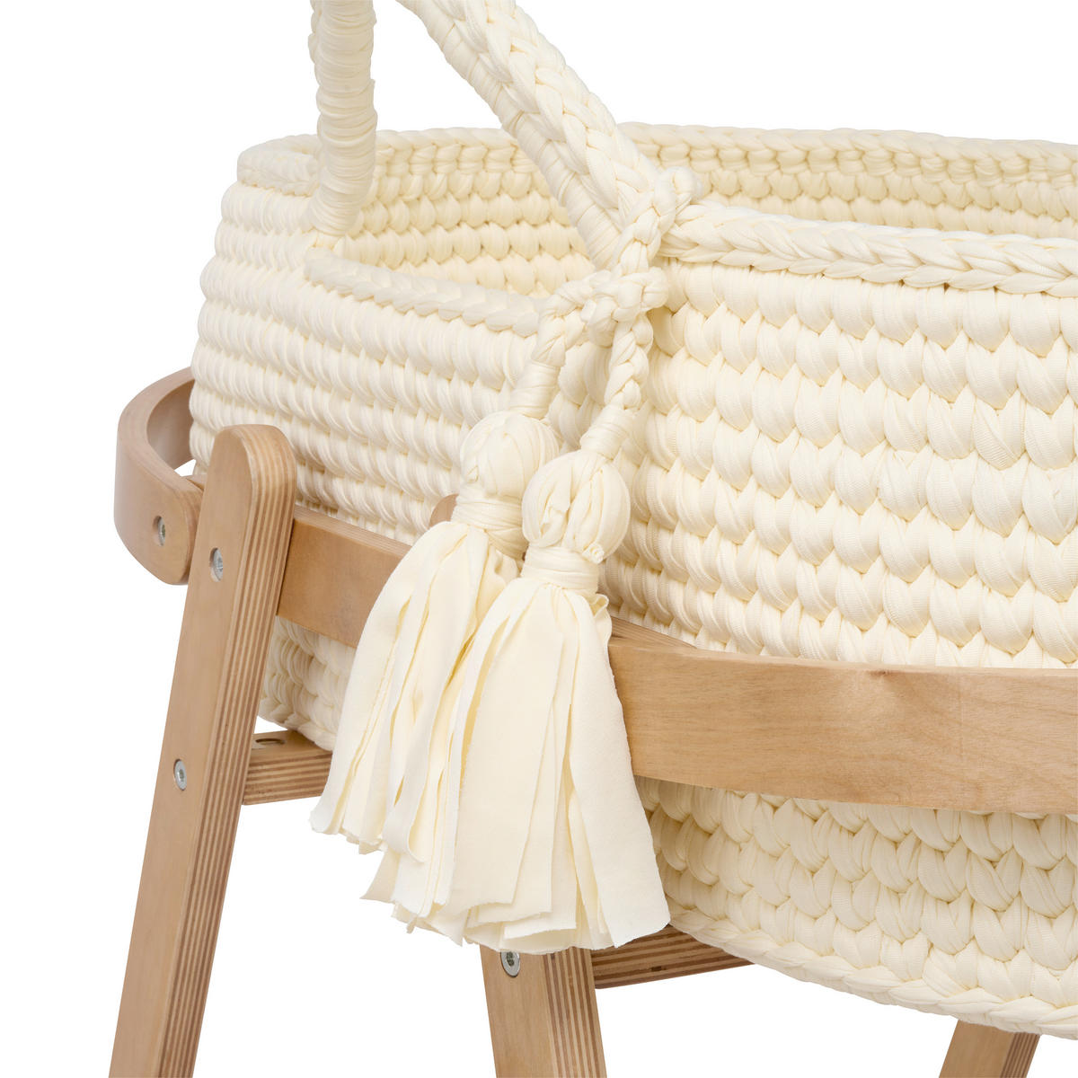 MOJŽÍŠŮV KOŠÍK - přírodní barvy/béžová, Design, kompozitní dřevo/textil (81/51/93cm) - Jimmylee