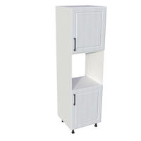 SZEKRÉNY BEÉPÍTHETŐ SÜTŐHÖZ - fehér, Basics, faalapú anyag (60/210/56cm) - Carryhome