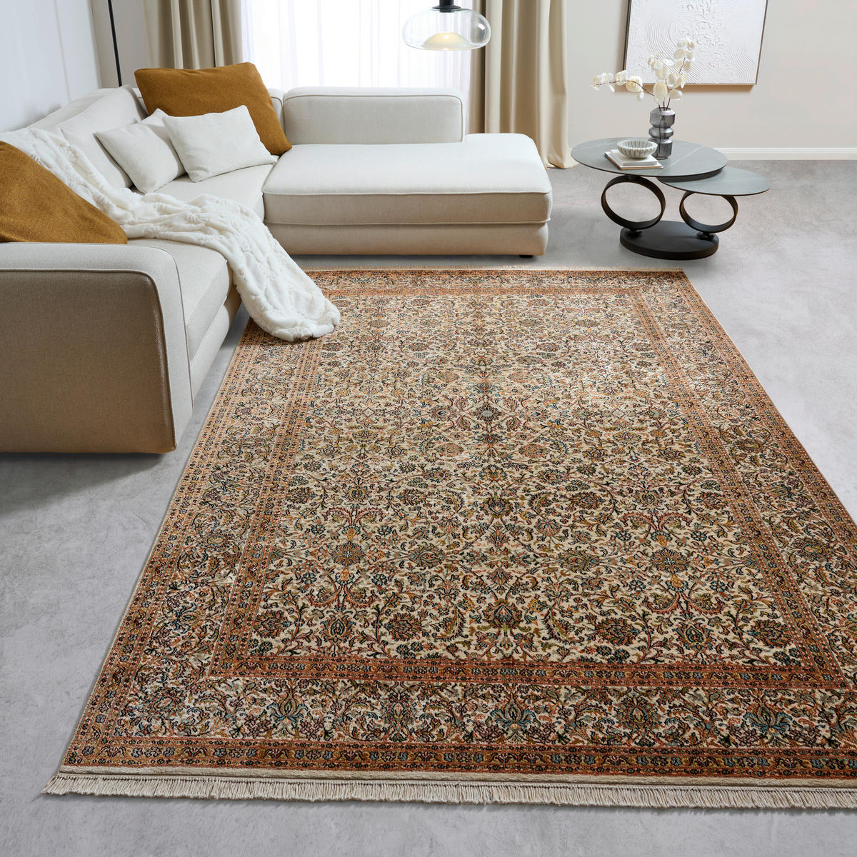 ORIENTTEPPICH  Wohnzimmer 200/295 cm Multicolor rechteckig  - Multicolor, LIFESTYLE, Textil (200/295cm) - Cazaris