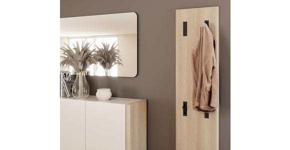 GARDEROBENPANEEL  in 40/170/3,7 cm  - Eiche Bianco, Design, Holzwerkstoff (40/170/3,7cm) - Voleo
