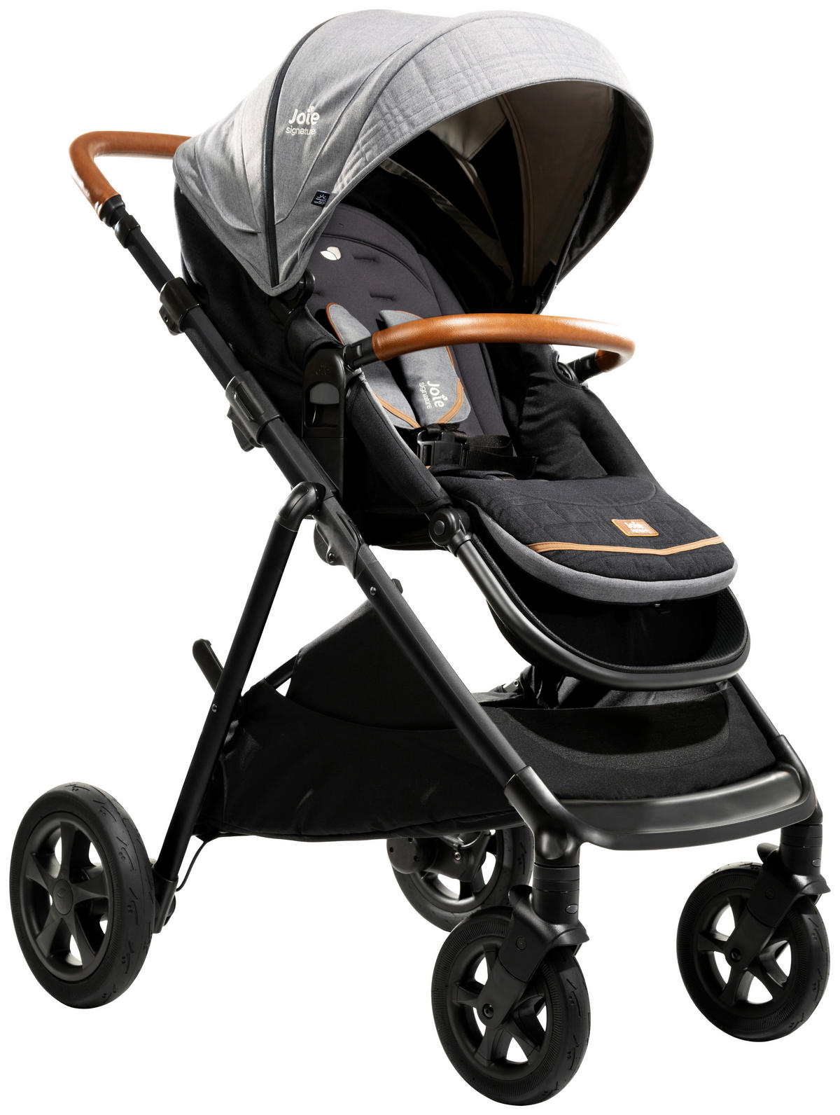 KINDERWAGENSET JOIE SIGNATURE  - Anthrazit/Schwarz, Basics, Kunststoff/Metall (67,3/116,7/44cm) - JOIE SIGNATURE
