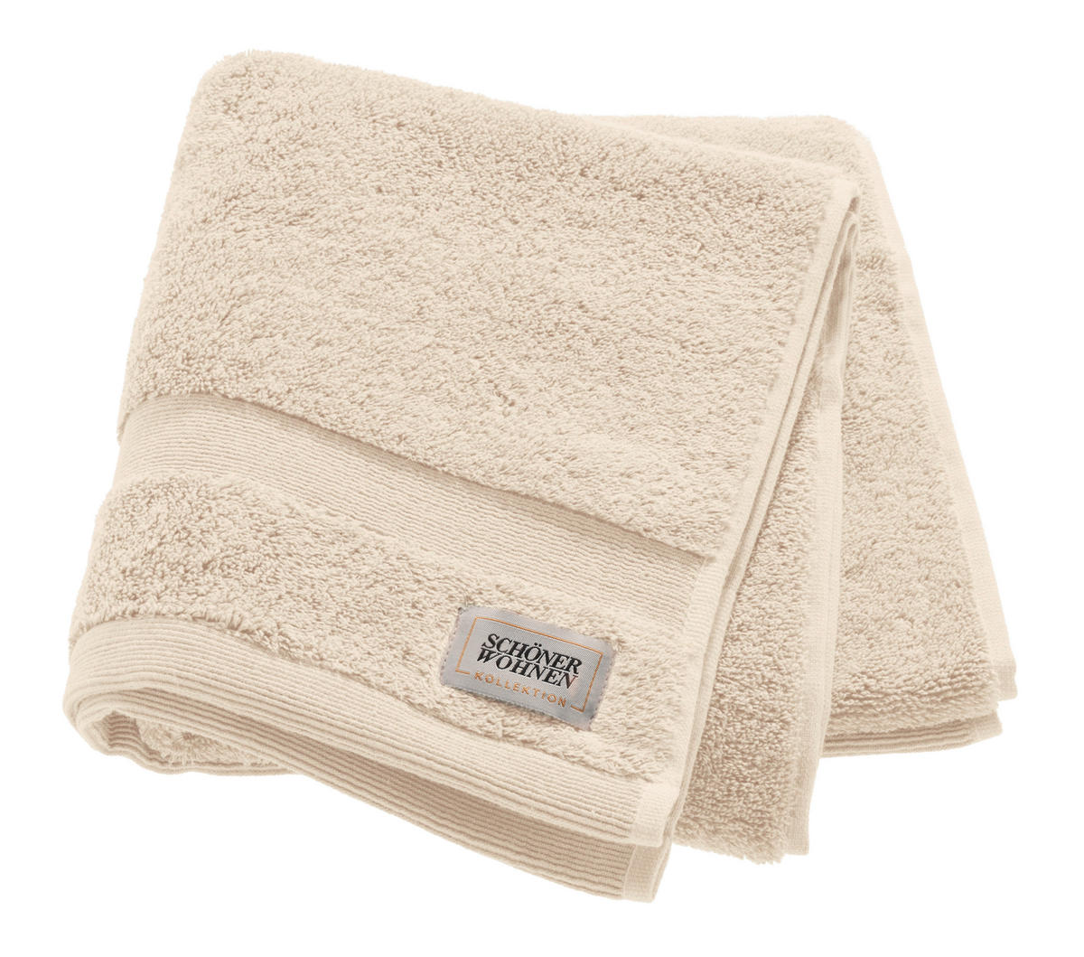 GÄSTETUCH 30/50 cm SW-Cuddly Weiß 3-teilig  - Weiß, Basics, Textil (30/50cm) - Schöner Wohnen
