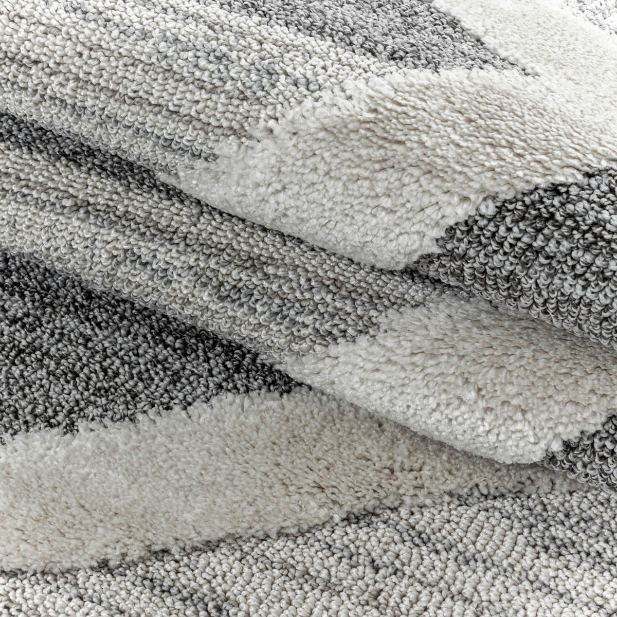 WEBTEPPICH 140/200 cm Pisa 4709 grau Grau  - Grau, KONVENTIONELL, Textil (140/200cm)
