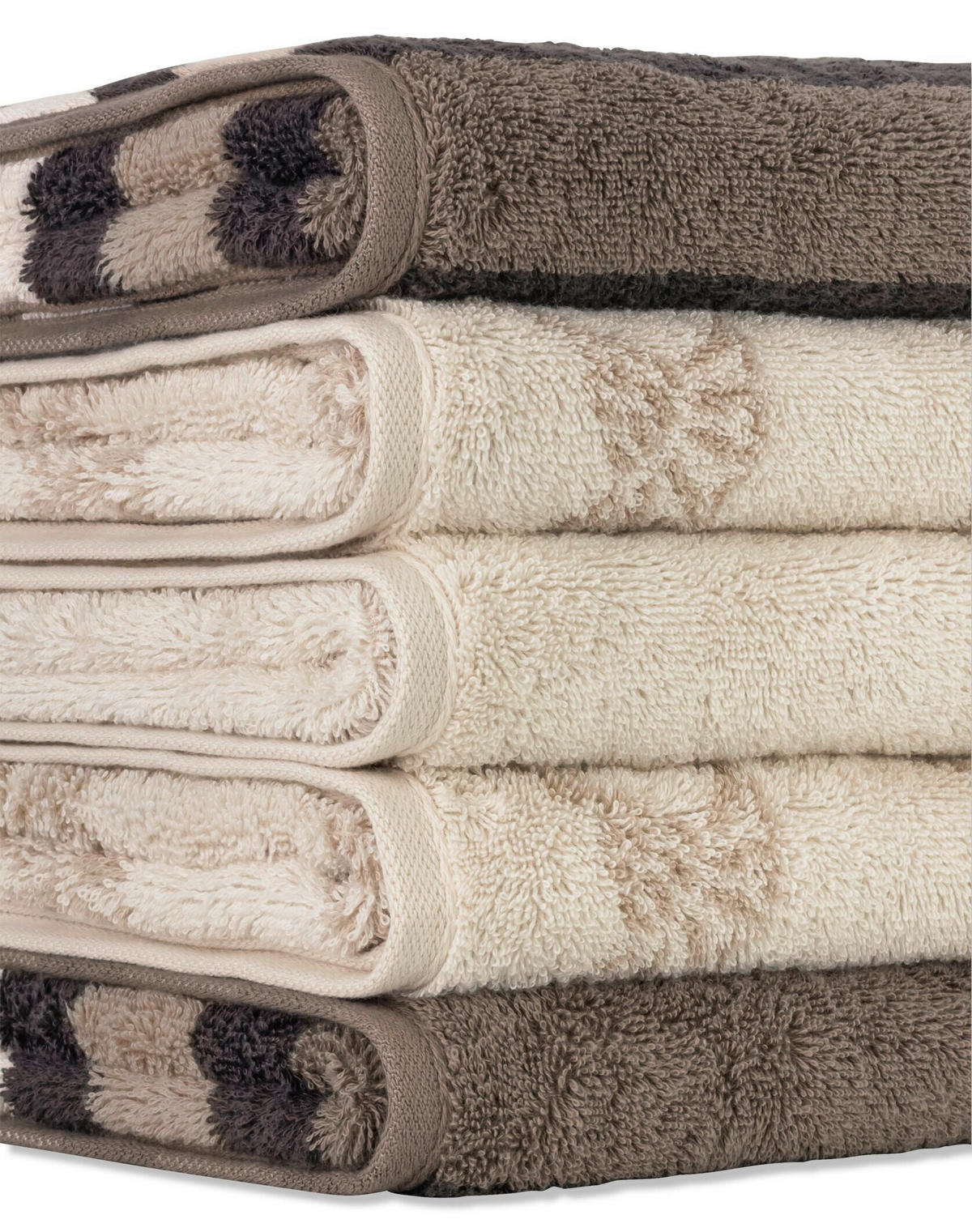 HANDTUCHSET JOOP! CLASSIC Creme 2-teilig  - Creme, Basics, Textil (100/50cm) - Joop! Living