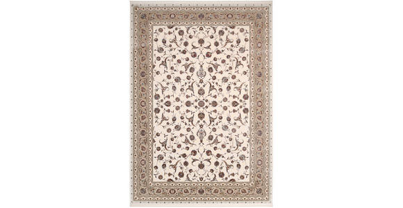 WEBTEPPICH 200/200 cm Pangäa Creme, Beige quadratisch  - Beige/Creme, Design, Textil (200/200cm) - Dieter Knoll