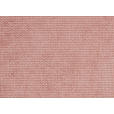 BOXSPRINGSOFA in Webstoff Rosa  - Schwarz/Rosa, Design, Holz/Textil (242/94/110cm) - Novel