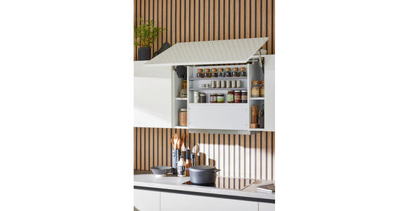 EINBAUKÜCHE   - Weiß, Design, Holzwerkstoff - Novel