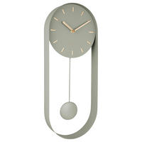 WANDUHR 20/50/5 cm   - Grün, Basics, Metall (20/50/5cm) - Karlsson