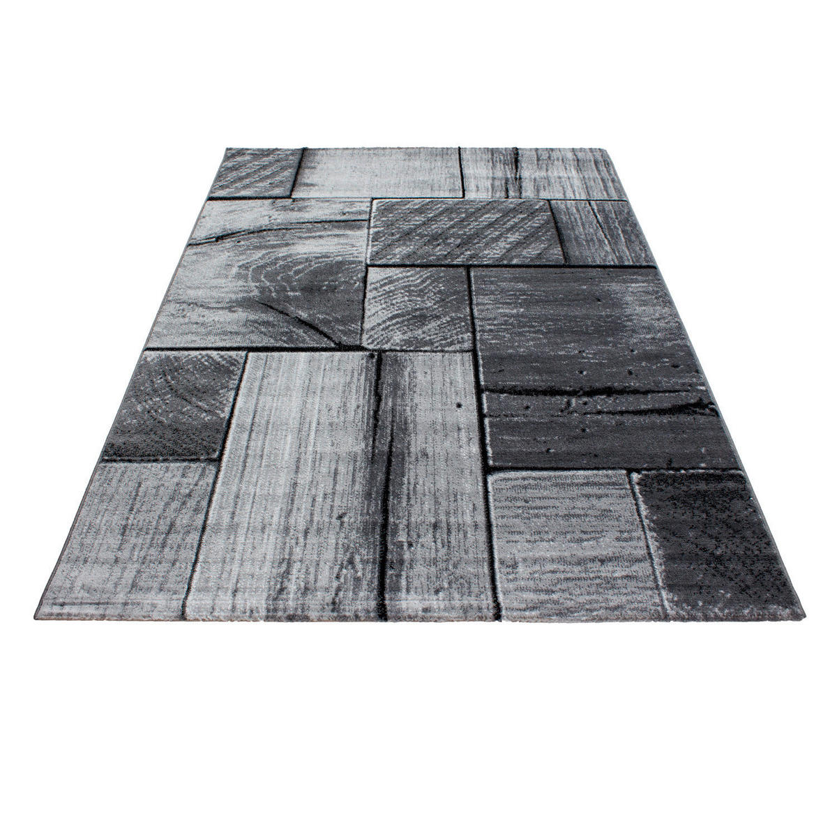 FLACHWEBETEPPICH 140/200 cm Parma Schwarz  - Schwarz, Design, Textil (140/200cm) - Novel