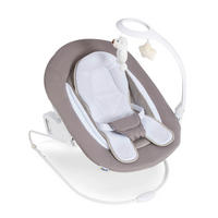 HOCHSTUHLLIEGE ALPHA BOUNCER DELUXE  - Sandfarben, Basics, Textil (66/49/45cm) - Hauck