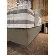 BOXSPRINGBETT 180/200 cm  in Schlammfarben  - Schlammfarben, KONVENTIONELL, Holz/Textil (180/200cm) - Dieter Knoll