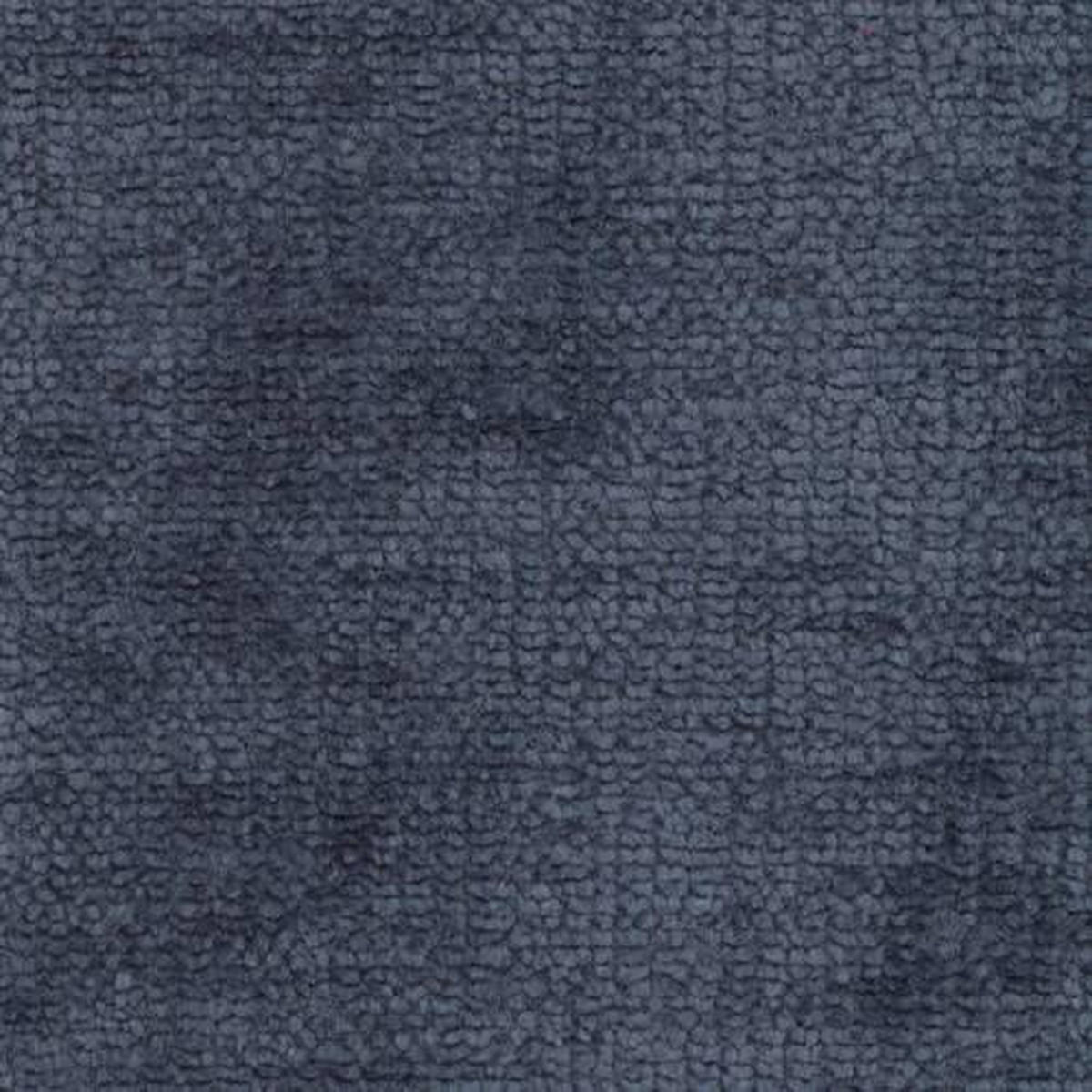 BOXSPRINGSOFA in Chenille Dunkelblau  - Schwarz/Dunkelblau, Modern, Kunststoff/Textil (235/95/108cm) - Hom`in