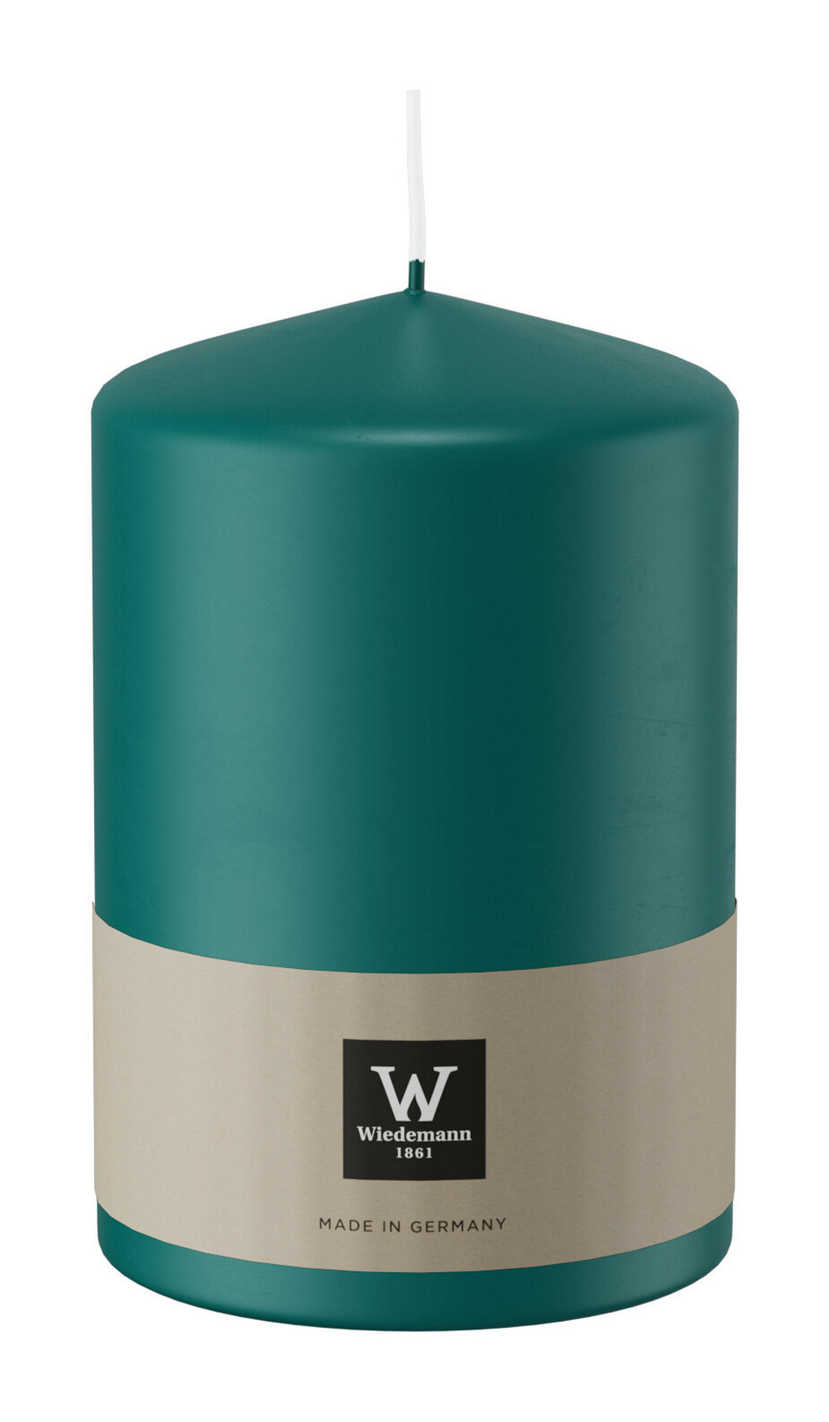 KERZE - Pastellgrün, Basics, Paraffin (9,8/15cm)