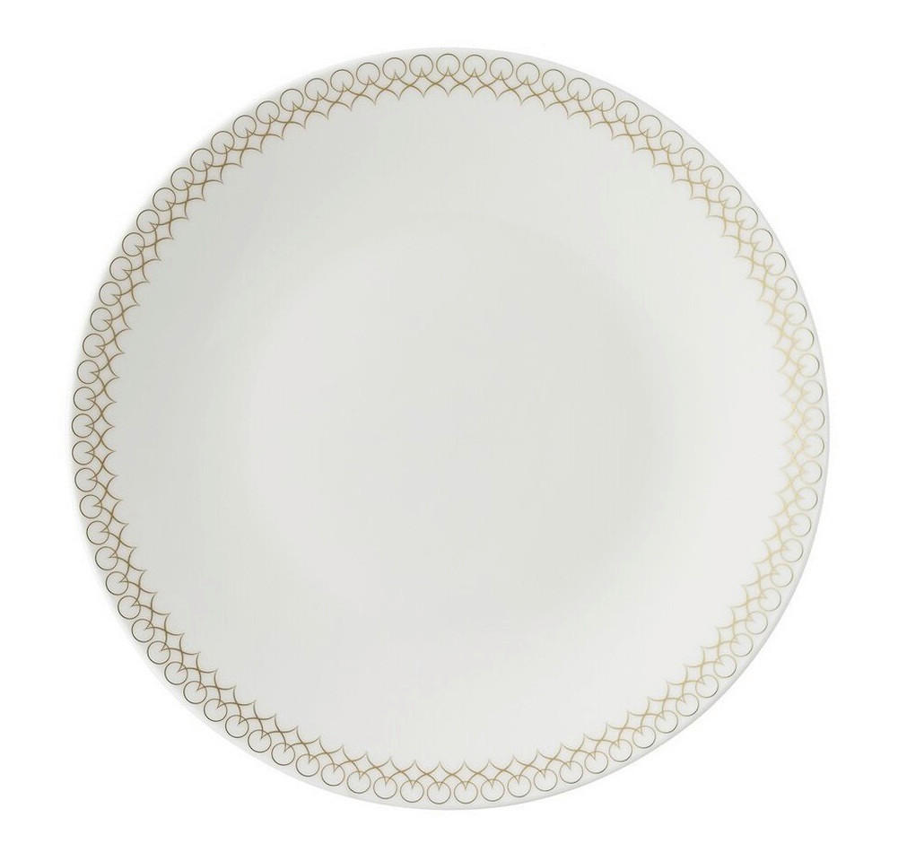 TANJUR ZA PREDJELO    20/2,2 cm       Jade Glam  - bijela/zlatne boje, Basics, keramika (20/2,2cm) - Rosenthal