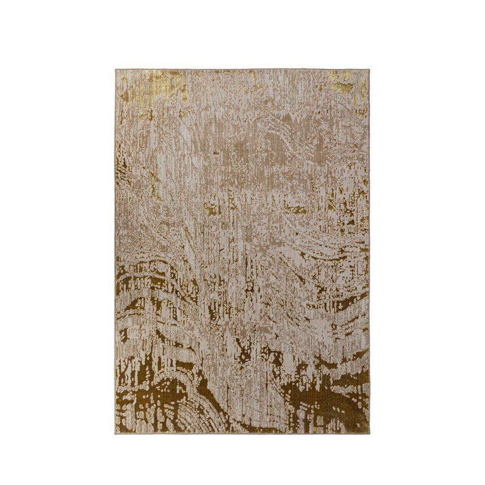 TKANÝ KOBEREC, 160/230 cm, barvy zlata - barvy zlata - textil