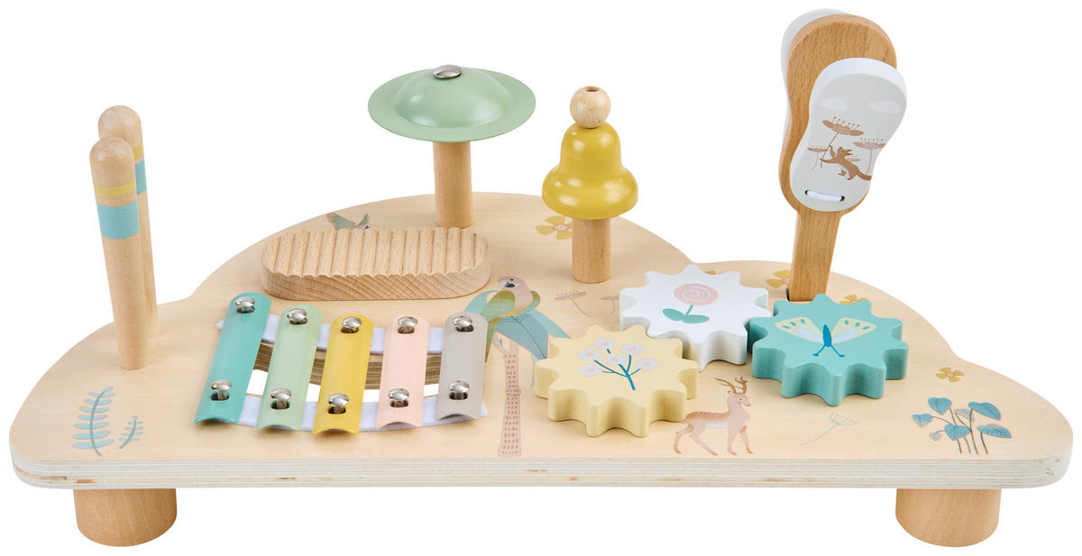 MUSIKSET - Multicolor, Trend, Holz/Holzwerkstoff (35/11,5/19cm) - My Baby Lou